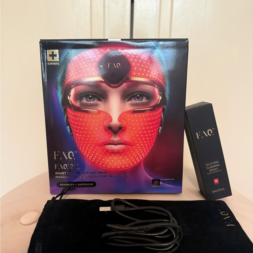 FOREO FAQ 2 Anti- Aging, Smart Silicone LED Face Mask - Picture 6 of 6